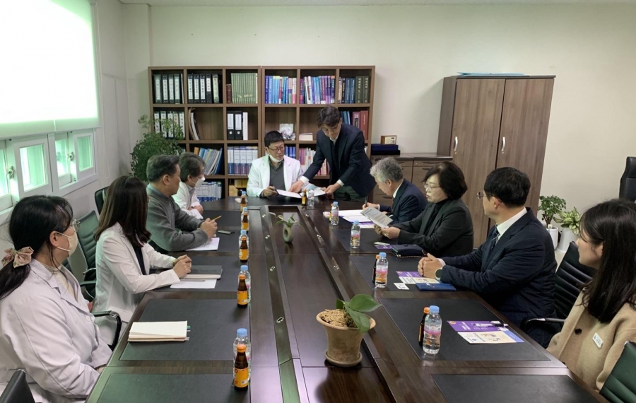 문경제일병원, 예천군보건소 치매검진사업협약체결1.jpg